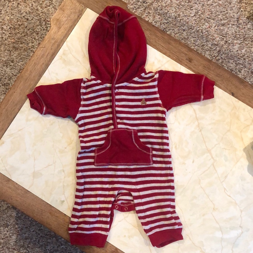 EUC Baby Gap Newborn-3M Striped One Piece